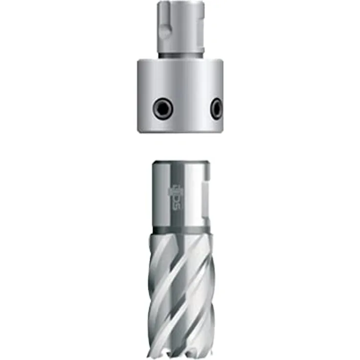 BDS Kernbohrer Adapter für Quick-In-Aufnahme, 19 mm Weldonschaft inkl. 1 Auswerfer