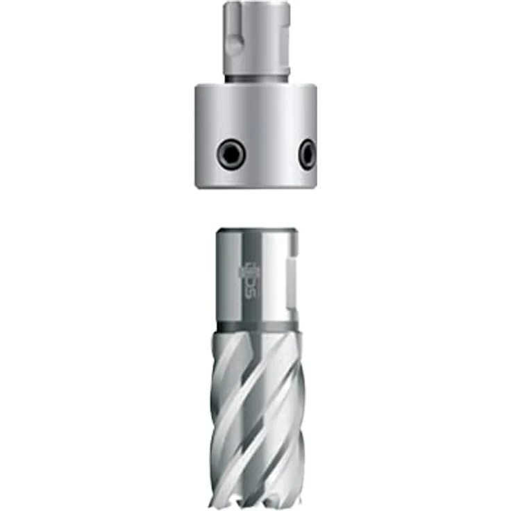 BDS Kernbohrer Adapter für Quick-In-Aufnahme, 19 mm Weldonschaft inkl. 1 Auswerfer – Bild 1