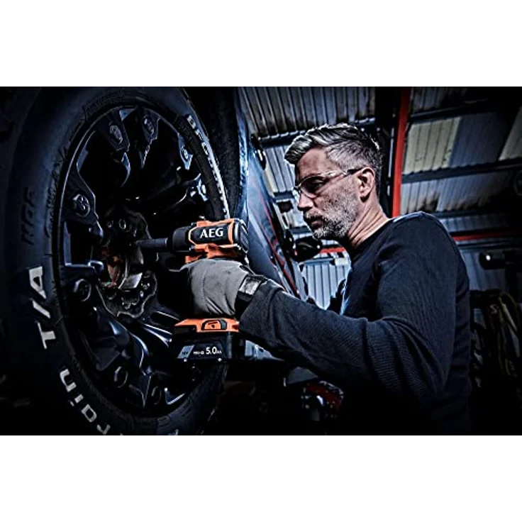 AEG 18 V PRO18V Brushless Akku-Schlagschrauber BSS18MTF12BL-0, max. Drehmoment 785 Nm, 1/2" Vierkant-Aufnahme mit Sprengring, 4 Schaltstufen, Schlagzahl 0-3.200 min-1, blau – Bild 5