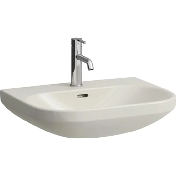 Laufen Waschbecken Lua 60x46cm m ÜL 1 HL-A Pergamon (460 mm, 600 mm) mit Steinschraubenbefestigung 280 mm – Bild 1