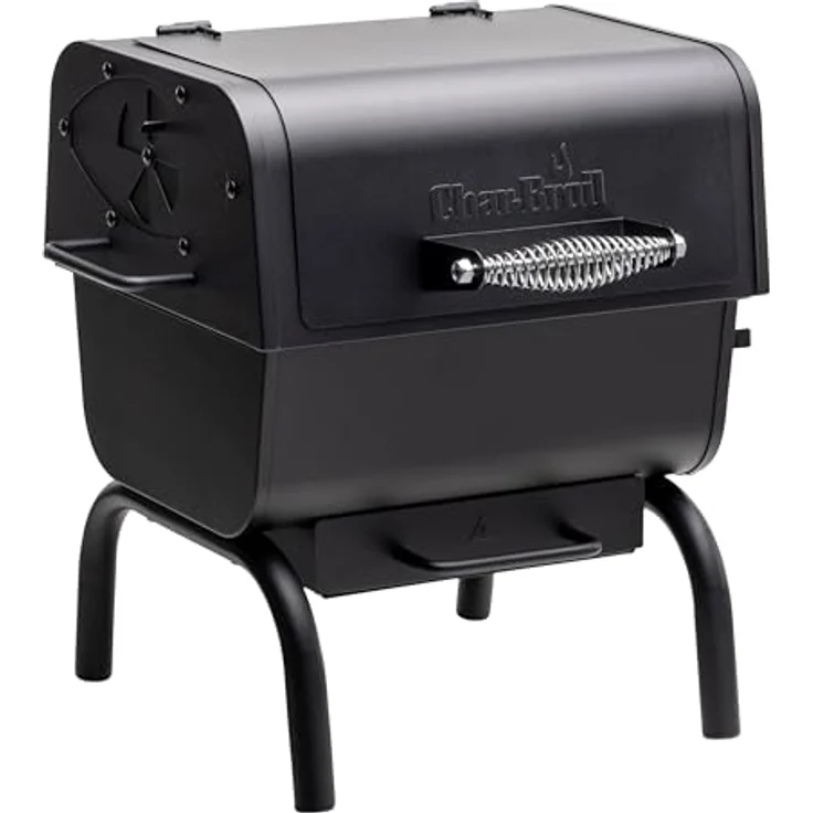 Char-Broil Charcoal 2GO, Tragbarer Holzkohlegrill mit leichtem Design, schwarz – Bild 4