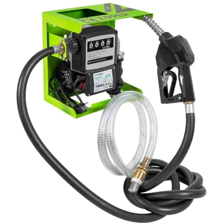 Zipper ZI-DOP720, Diesel- und Ölpumpe mit 72 l/min, selbstansaugend, 550 W – Bild 2