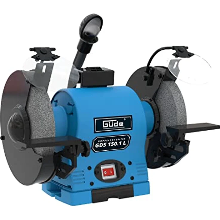 Güde Doppelschleifer »GDS 150.1 L«, 350 W Elektromotor, 150 mm Schleifscheiben, blau/schwarz – Bild 2