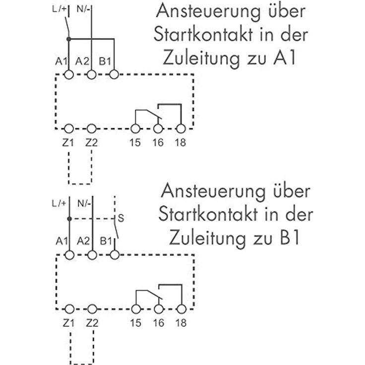 Finder Serie 83 RELE Timer Modular ASIMETRICO, Multifunktionales Zeitrelais 240 VAC/DC, 0.05s - 1 Wechsler – Bild 2