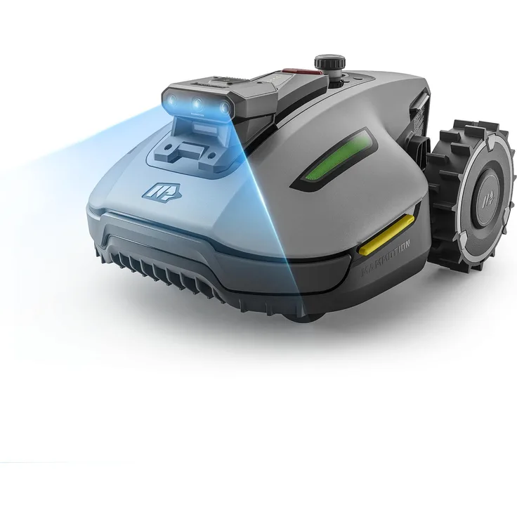 Mammotion YUKA Mini 2 800, Mähroboter ohne Begrenzungskabel bis 800m², Triple-Kamera-KI-Vision, Auto-Kartierung, 4G-Modul, APP-kontrolliert