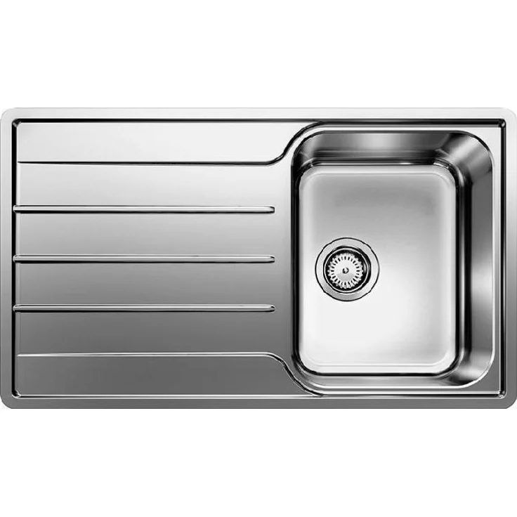 Blanco Lemis 45, Spüle aus gebürstetem Edelstahl, 860x500 mm, Modell 523030