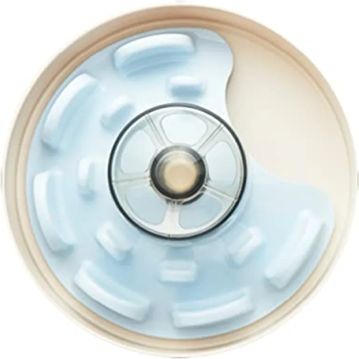 PetDreamHouse Spin Interaktiver Futternapf für Hunde, UFO-Labyrinth, Schwierigkeitsgrad – knifflig, Babyblau