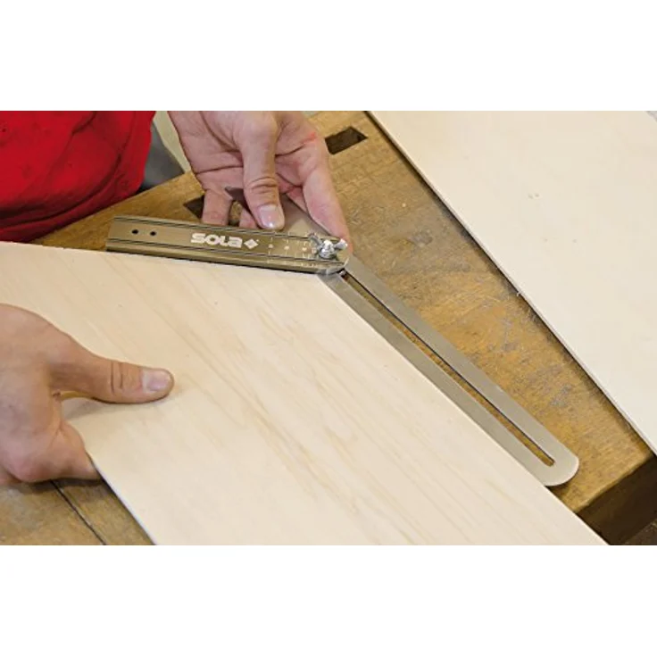 VSTG, Stellwinkel mit Graduierung, 300 mm, Grey-Brown - Preisvergleich – Bild 2