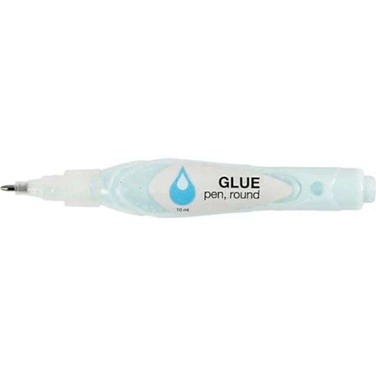 creativ company Bastelkleber Klebestift mit Kugelspitze, 10 g, präziser Auftrag für Papier und Karton, transparent trocknend – Bild 3