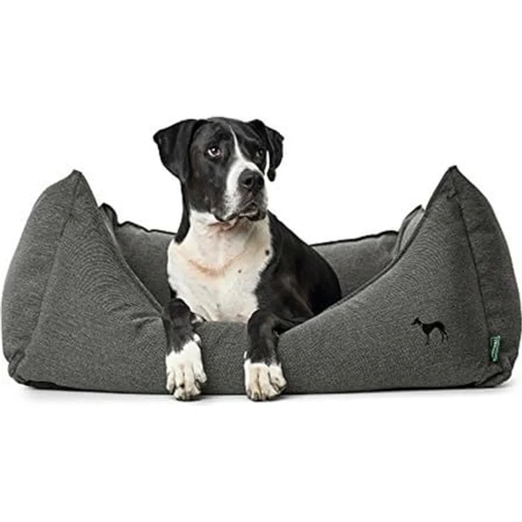 Hunter Hunde-Sofa Livingston anthrazit M – 80x60 cm – Bild 3