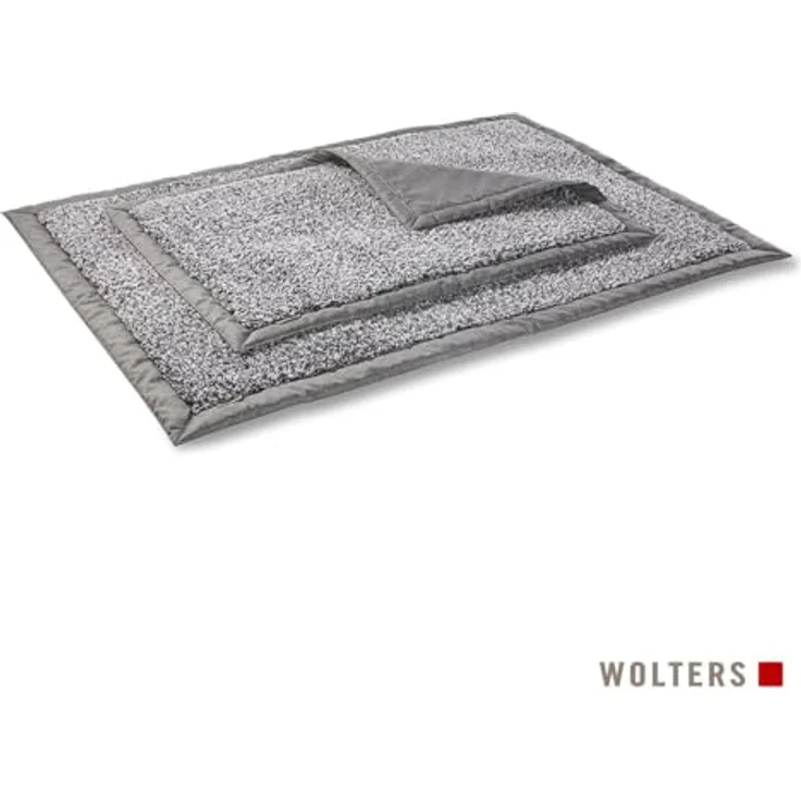 Wolters Tierdecke Sweet Dreams, Sofadecke im Salt & Pepper Design, verschiedene Größen, Made in Europe – Bild 2