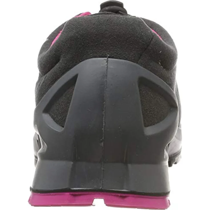 Uvex ladies Sicherheits-Halbschuh Gel, Gr. 42, ESD S1, metallfreie Zehenschutzkappe, grau/pink, atmungsaktiv mit Klettverschluss – Bild 3