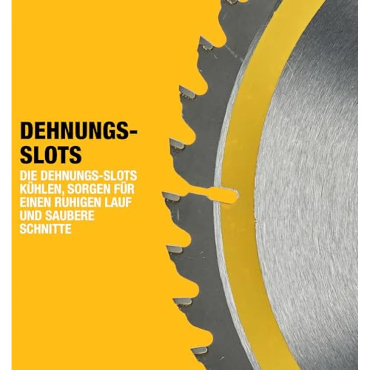 DeWalt Bau-Kreissägeblatt für Stationärsägen-Kreissägenblatt (250-30 mm 48WZ, universeller Einsatz und Querschnitte) DT1957 – Bild 4