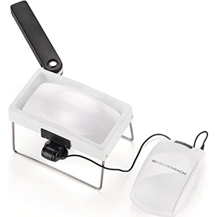 ESCHENBACH OPTIK headlightLED individuelle Beleuchtung, Zubehör für Kopfbandlupe laboCOMFORT, Lupenbrille maxDETAIL und Leseglas combiPLUS – Bild 3