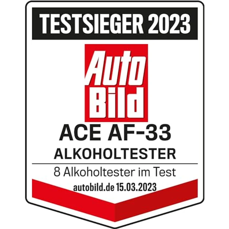 A AF-33 Alkoholtester Dunkelgrau 0.00 bis 5.00 inkl. Display – Bild 2