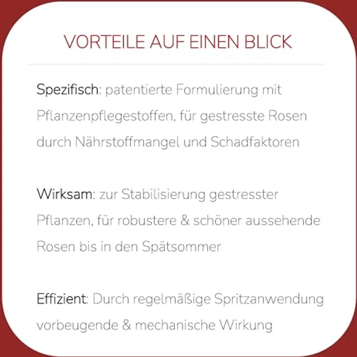 Substral ROSEN-VITAL Spritzmittel, 800ml, Sofort-Hilfe bei Stresssymptomen, Grün – Bild 5