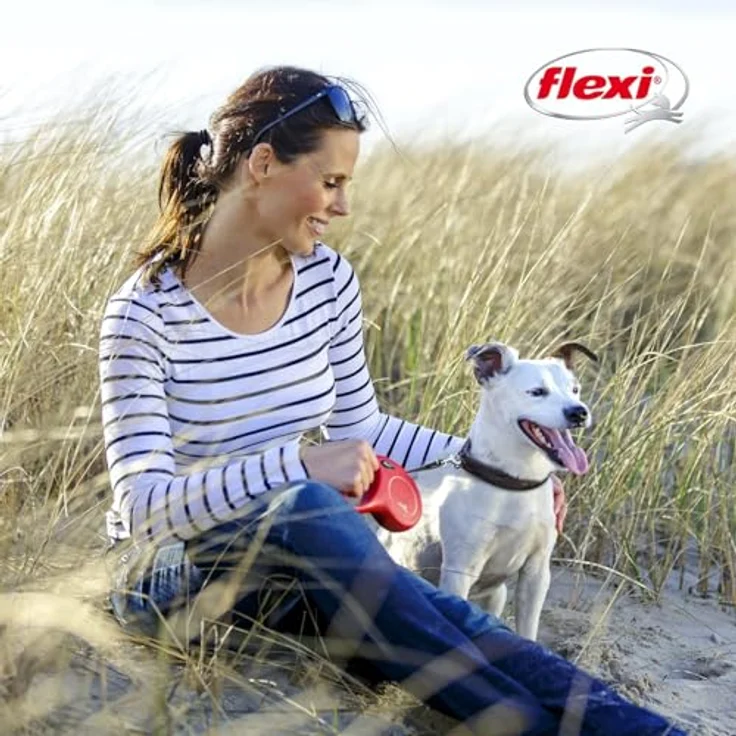 Flexi NEW CLASSIC L rot GURT 5 m – Bild 2