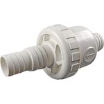 Waterman Poolschlauch PVC Rückschlagventil, 32/38 mm Anschluss für effiziente Filterkreisläufe