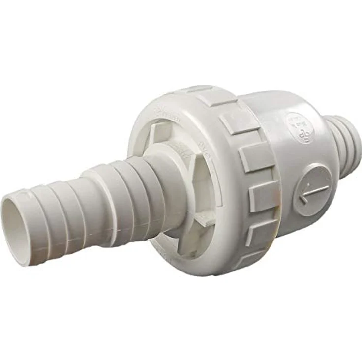 Waterman Poolschlauch PVC Rückschlagventil, 32/38 mm Anschluss für effiziente Filterkreisläufe – Bild 1