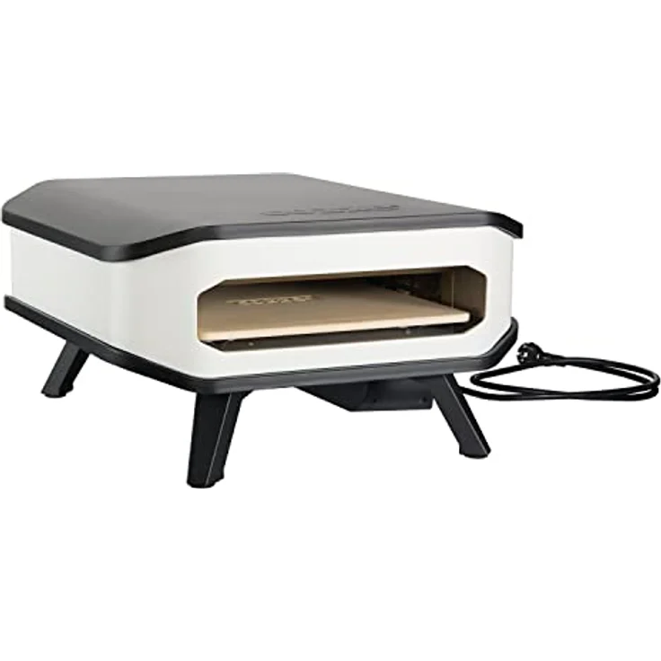 Cozze® 13" Elektro-Pizzaofen mit Pizzasten und Frontabdeckung 230V/2200W – Bild 3