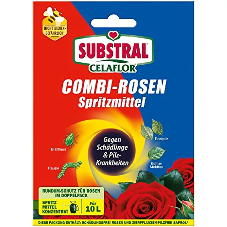 LAFLOR Combi-Rosen Spritzmittel Celaflor 1x 15ml + 2x 4ml