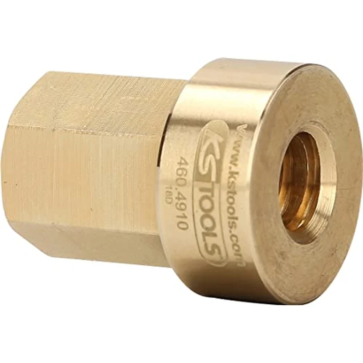 KSTOOLS Messingmutter, 160 g, Spezial-Werkzeugstahl, Herstellernummer 460.4910 – Bild 2