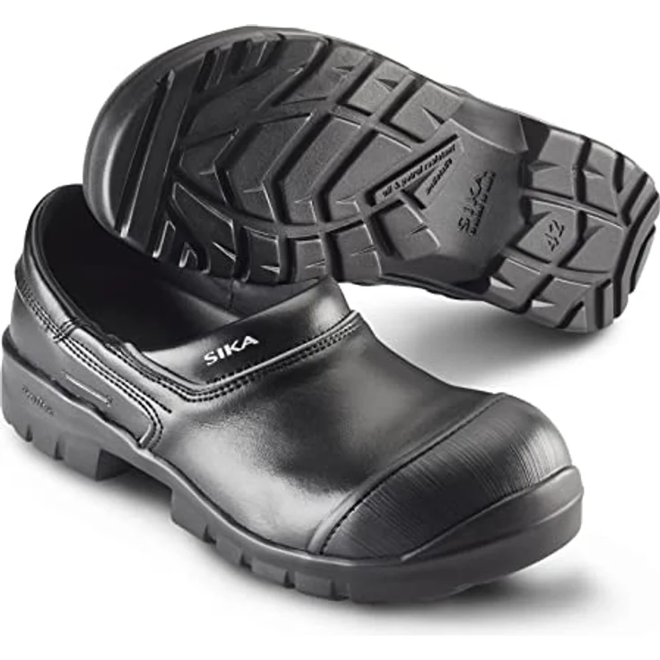 Sika Clog 19322 Proflex S3, flexibler Arbeitsschuh mit Zehenschutzkappe, rutschhemmender PU-Laufsohle, Schwarz, Größe 49 – Bild 3