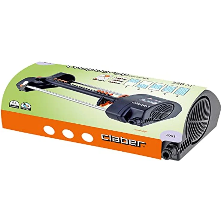 Claber 78040-10 8753 MQ 320 Viereckregner Compact – Bild 3