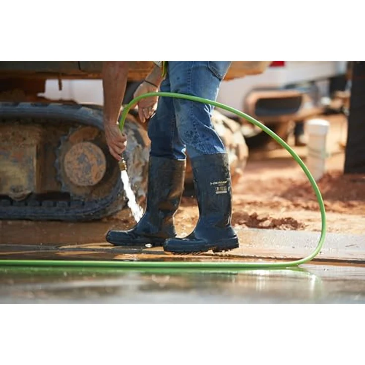 Dunlop Work-it full safety, Sicherheitsstiefel S5, wasserdicht, PVC, Größe 43, schwarz – Bild 7