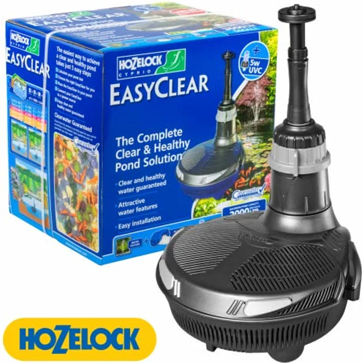 Hozelock 1760 Easyclear 3000 Alles in einem Teichfilter UVC – Bild 7