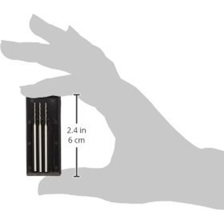 Proxxon 28852 HSS Micro Spiralbohrer, 0,8 mm Durchmesser, Schaft 2,35 mm, 3 Stück/Packung – Bild 2