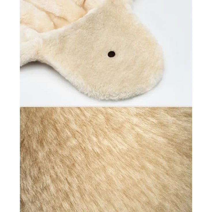 lionto Liegemulde für Kratzbäume 40 cm Durchmesser, 15 cm Tiefe beige – Bild 4