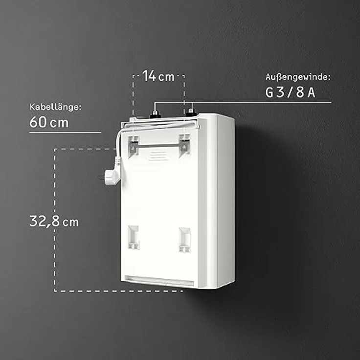 STIEBEL ELTRON UFP 5 Trend, Kompakter Untertischboiler 5 Liter Niederdruck mit thermostop-Funktion und 2 kW, Made in Germany – Bild 5
