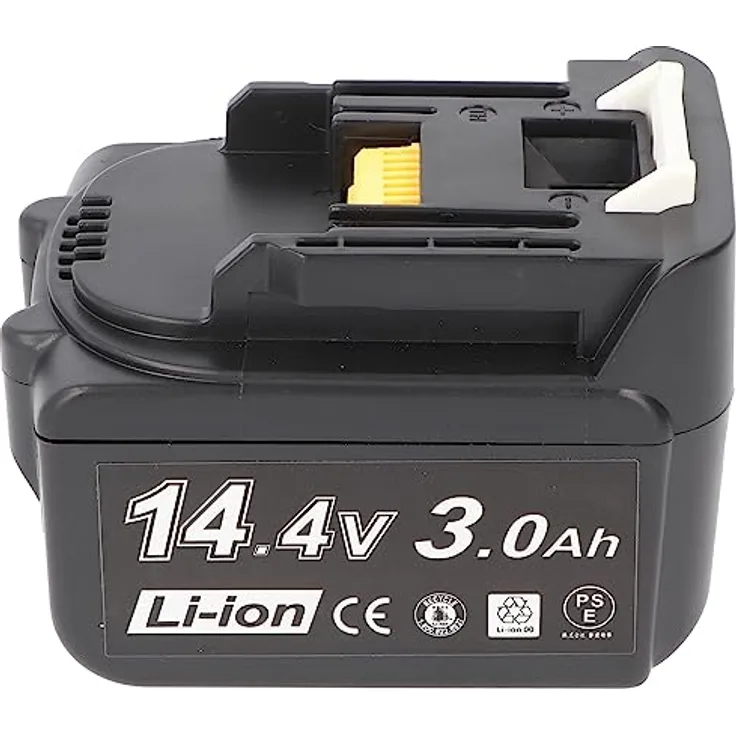 AccuCell Akku für Makita Makstar BL1430, 3,0Ah Li-Ion, schwarz, mit Überladeschutz