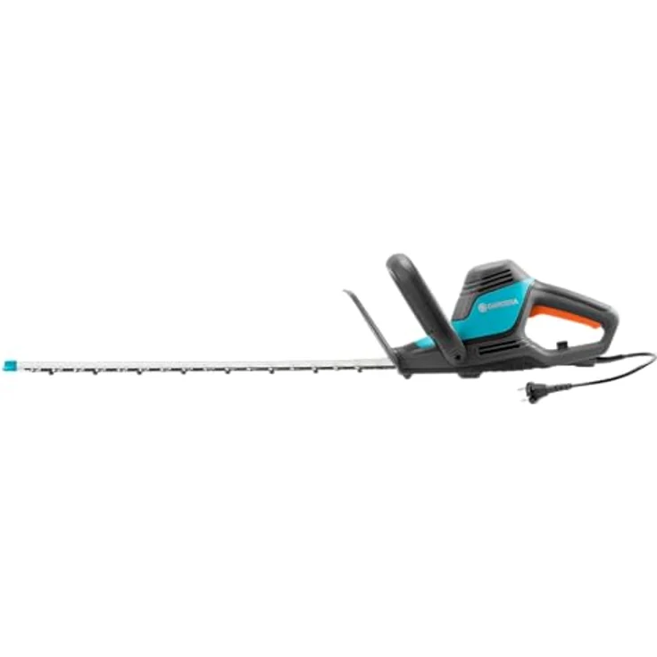 GARDENA Elektro-Heckenschere ComfortCut 600-55: Heckenschneider mit 600 W Motorleistung, 55 cm Messerlänge, 27 mm Messeröffnung, ergonomischer Griff und Anschlagschutz (9834-20) – Bild 2
