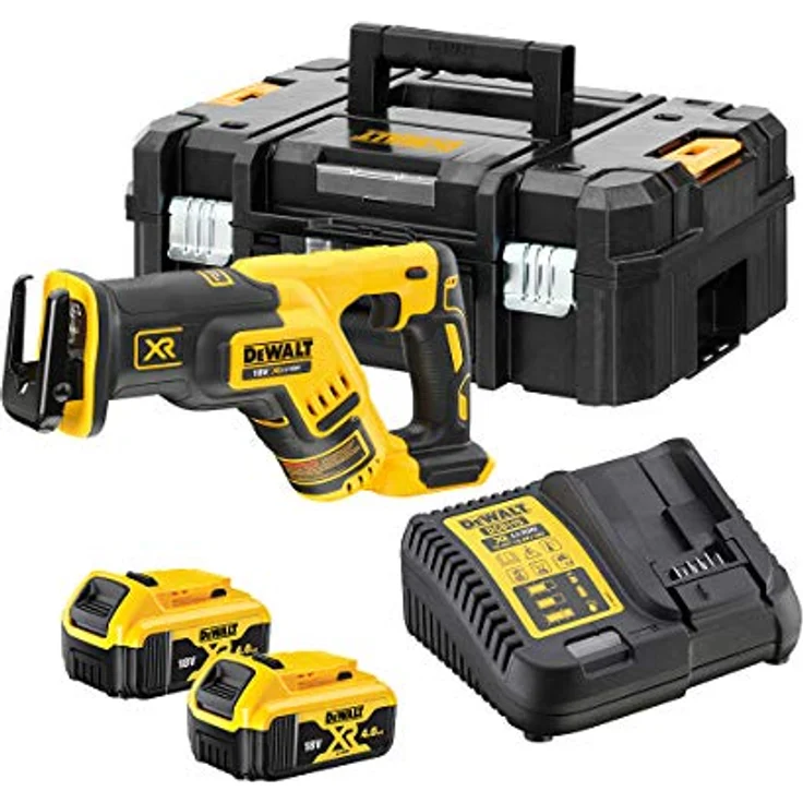 Dewalt DCS367P2 Akku-Säbelsäge 18 V / 2x 5,0 Ah Akku + Ladegerät in T-Stak-Box – Bild 2