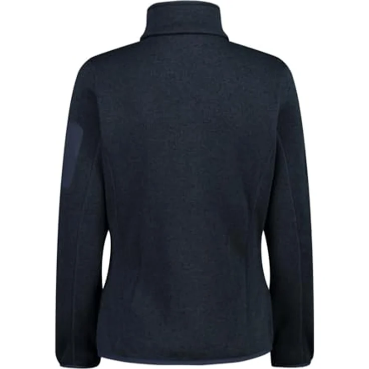 CMP Fleecejacke Stickerei, Melange Obermaterial, dunkelblau, Langarm – Bild 2