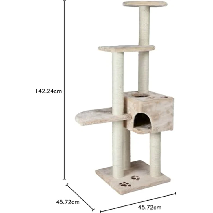 Trixie Kratzbaum Alicante 142 cm beige – Bild 3