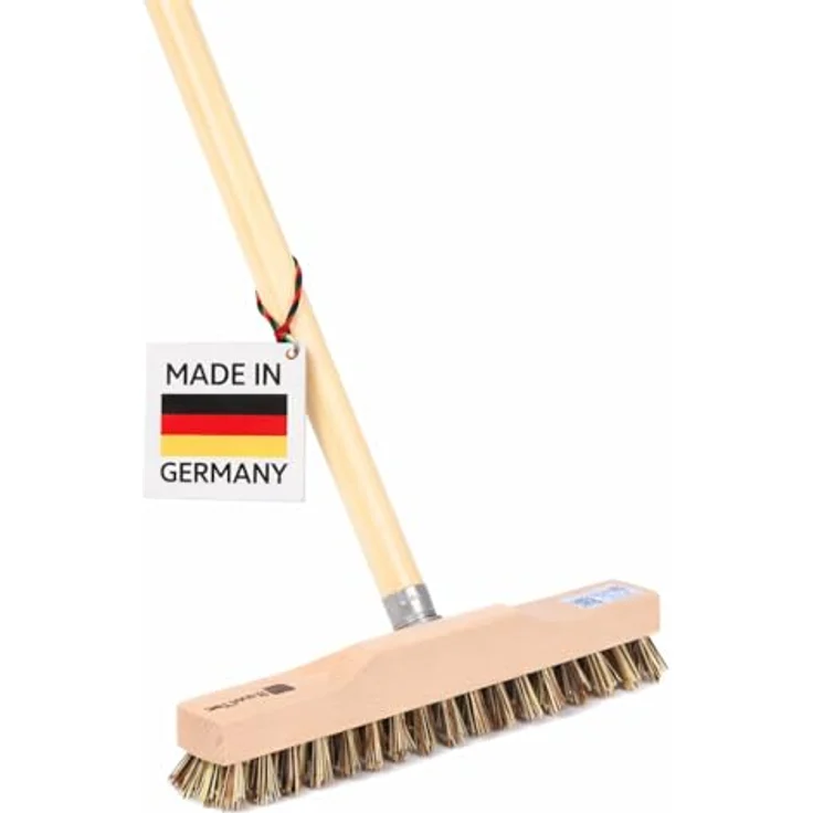 BawiTec Badewien Rheinischer Wischer mit UnionMix mit Holzstiel – Bild 2