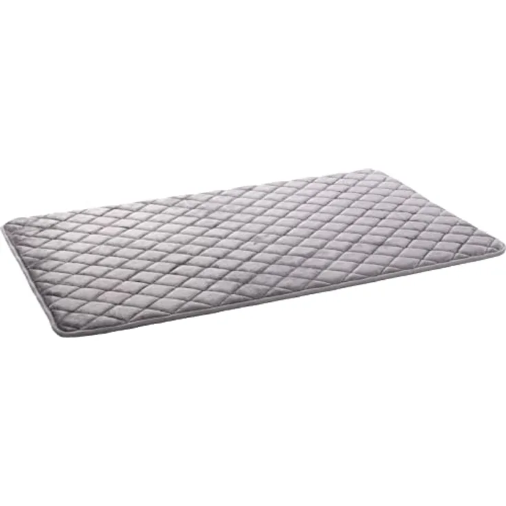 Flamingo Kissen Weimar Rechteck Grau 116x69x2cm, Memory Foam Füllung