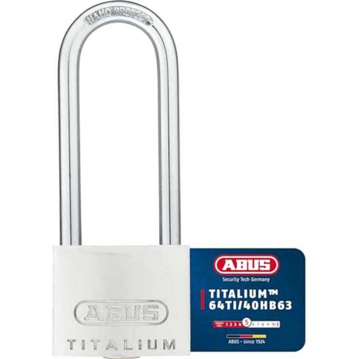 Abus 64TI-40HB63 Vorhängeschloss mit langem Bügel 40 x 63 mm – Bild 2