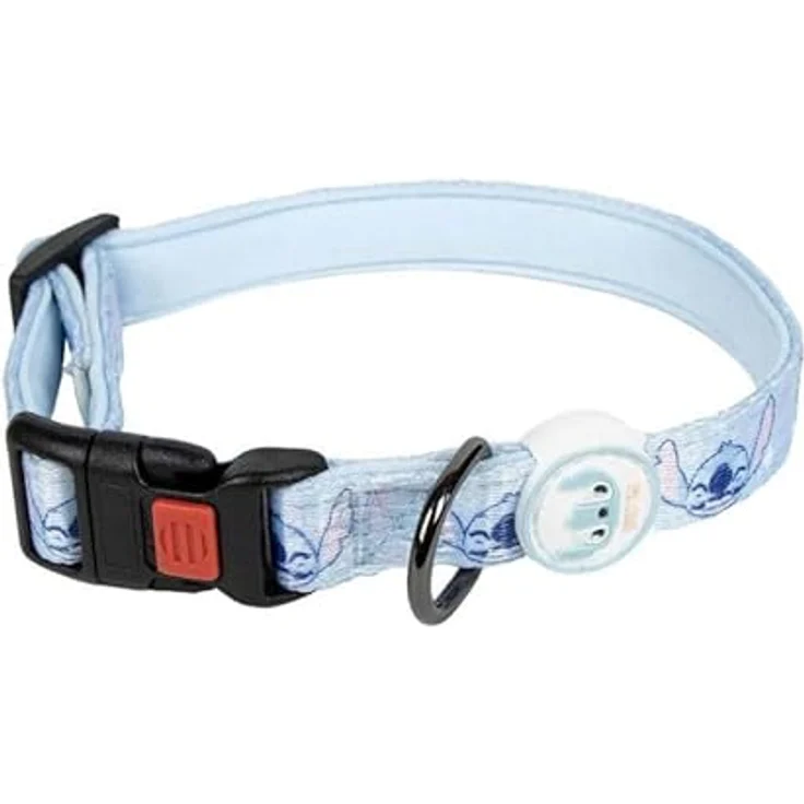 CERDÁ LIFE'S LITTLE MOMENTS Hundehalsband S/M Stitch T3S, strapazierfähig und stylisch für kleine bis mittlere Hunde – Bild 1