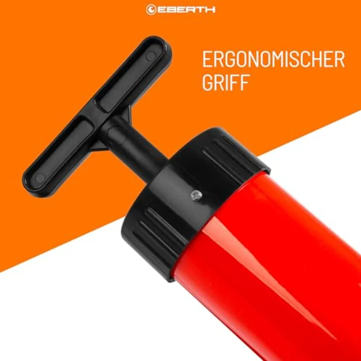 EBERTH GB2-AR02 Rohrreinigungspumpe, effektive Abflussreinigung mit 90 mm Aufsatz, leicht und ergonomisch – Bild 4