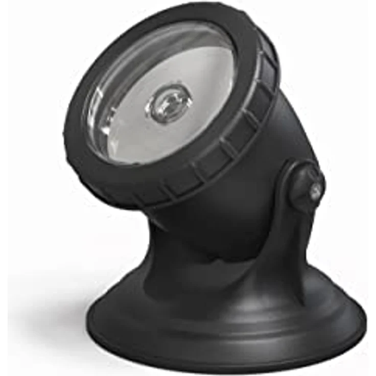 Pontec Teichbeleuchtung PondoStar Set 1, LED Strahler mit 2 W Leistung und 12V-Trafo für über und unter Wasser – Bild 1