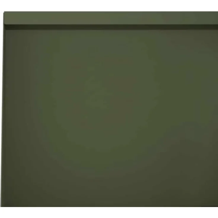 vidaXL Beetumrandung Stützmauer, 4 Stück, 40 x 12 x 30 cm, Wetterfester Stahl in Olivgrün, Modulares Design – Bild 3
