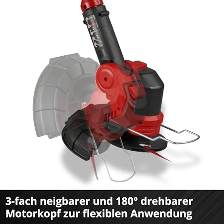 Einhell Power X-Change GE-CT 18/25 Li-Solo, 18V Akku-Rasentrimmer mit 25 cm Schnittbreite, ohne Akku – Bild 6