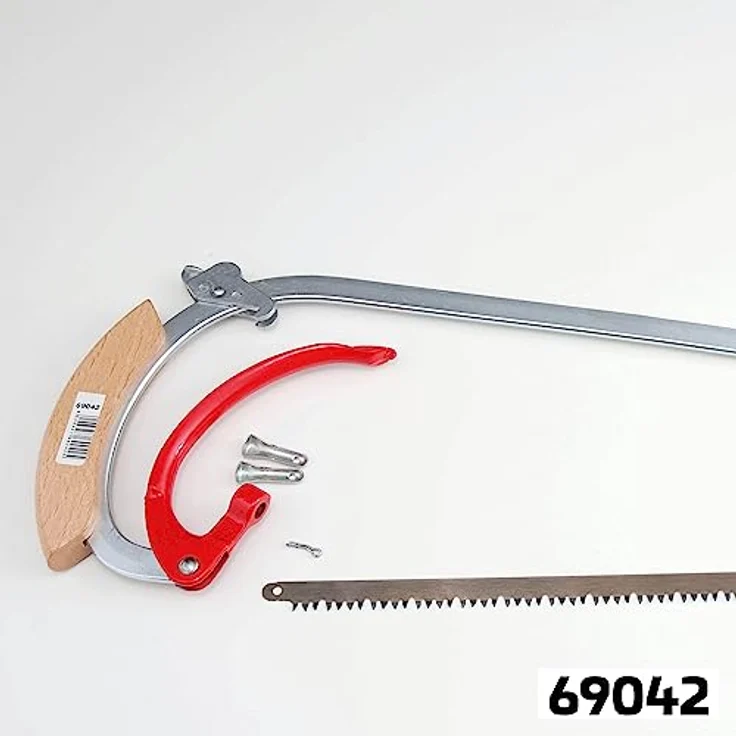 Berger Handbügelsäge 69042 mit Buchenholzgriff und stufenlos drehbarem Sägeblatt, Länge 35 cm – Bild 6
