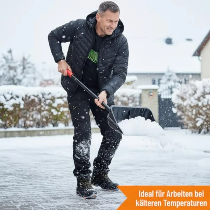 NEO TOOLS Sicherheits- und Arbeitsstiefel S1 SR CI FO, Schutzstiefel für Herren und Damen, schwarz, Größe 44 – Bild 2