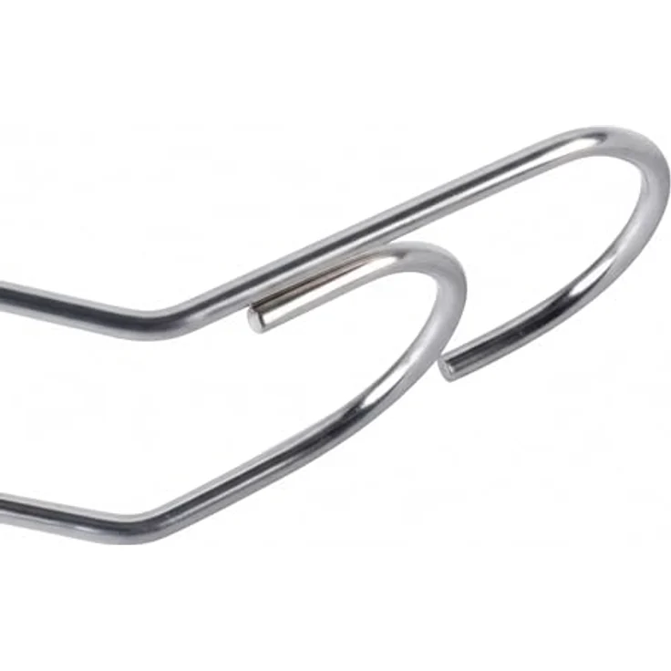 Relaxdays Bambusklammern Edelstahl Silber, Wiederverwendbares 100er Set für Rankhilfen, Ø 16 mm – Bild 6