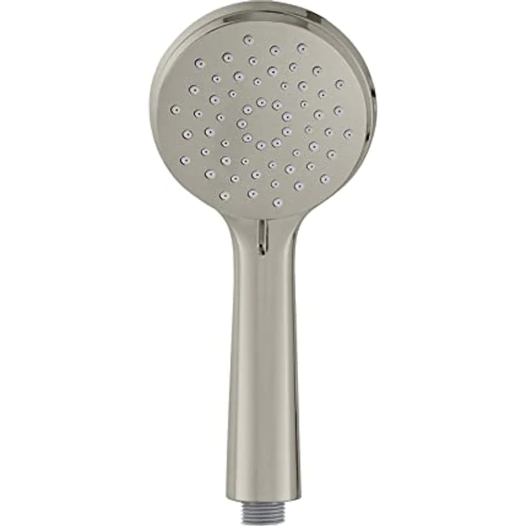 WENKO Brauseset Young, Duschstange 66 cm aus Edelstahl gebürstet, Duschkopf mit 3 Funktionen, Duschschlauch 150 cm, für Durchlauferhitzer geeignet, Universalanschluss ½“, Silber matt – Bild 2